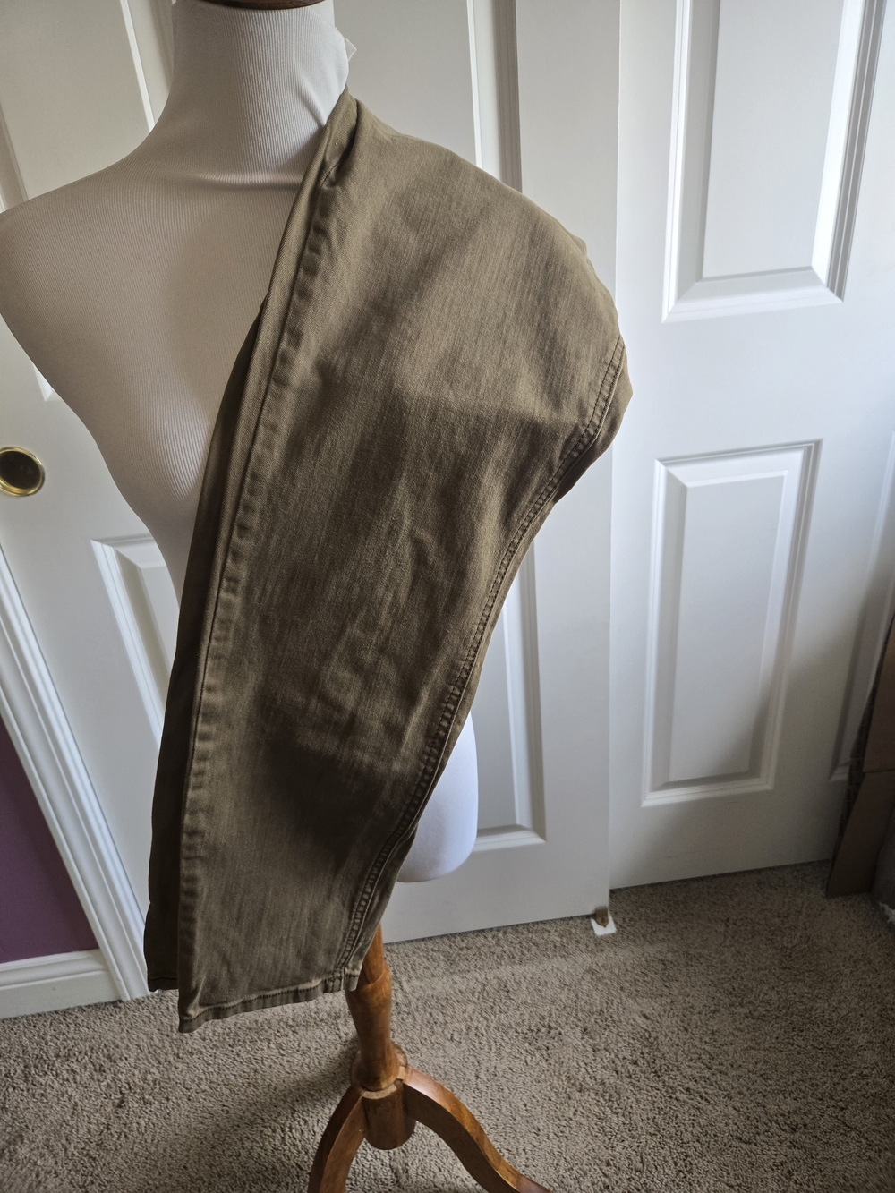 Ruff Hewn Olive/Tan Jeans